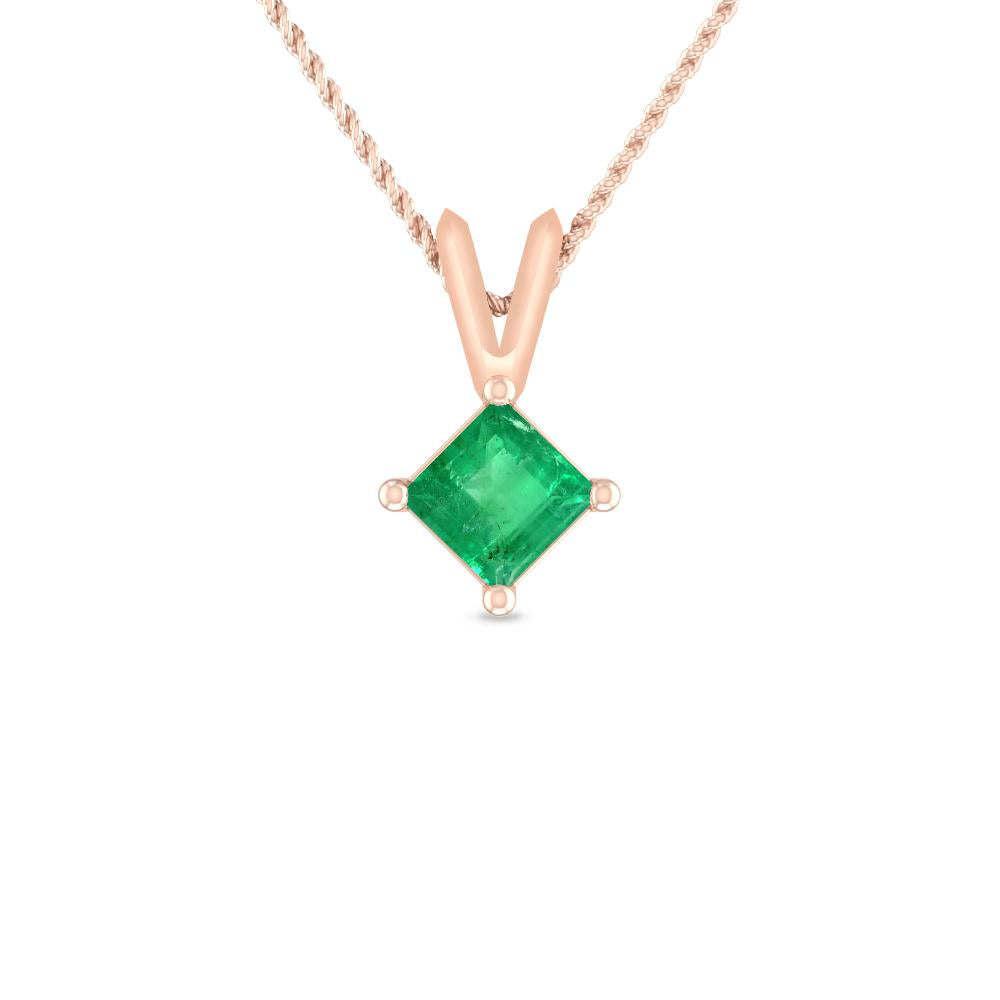 Rose Gold - Emerald