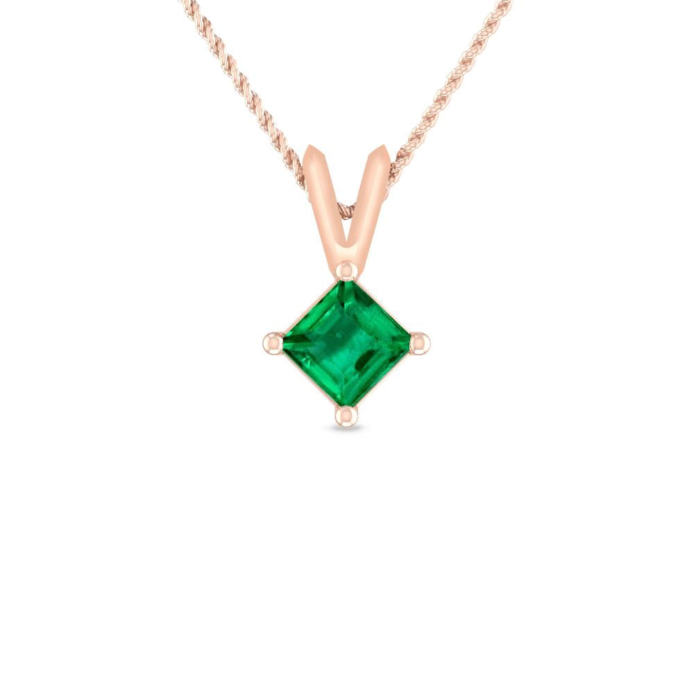 Rose Gold - Emerald