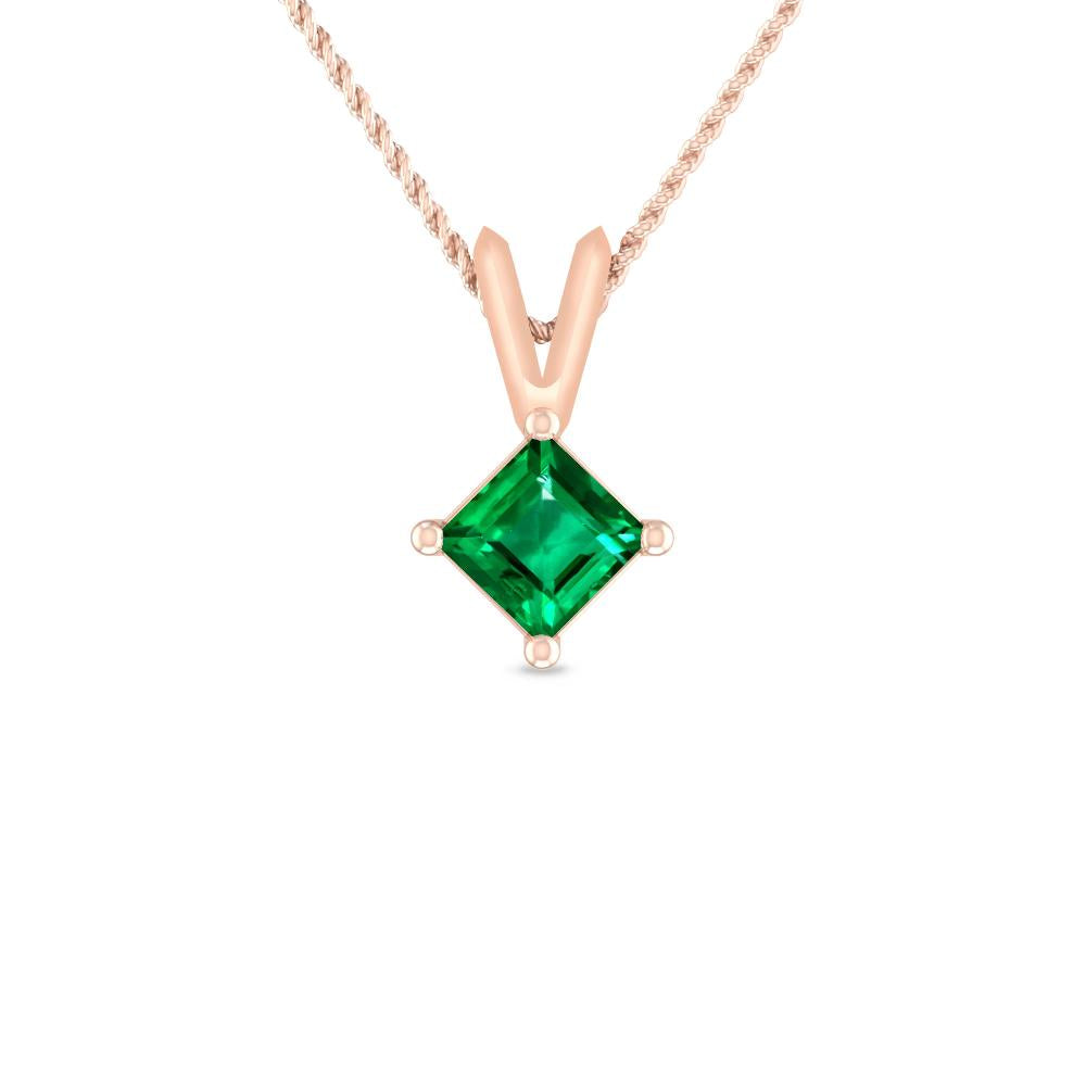 Rose Gold - Emerald