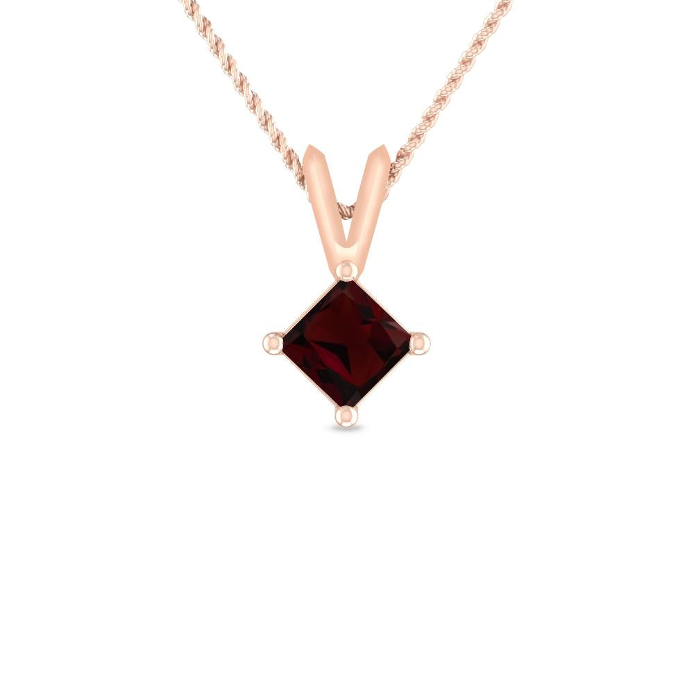 Rose Gold - Garnet