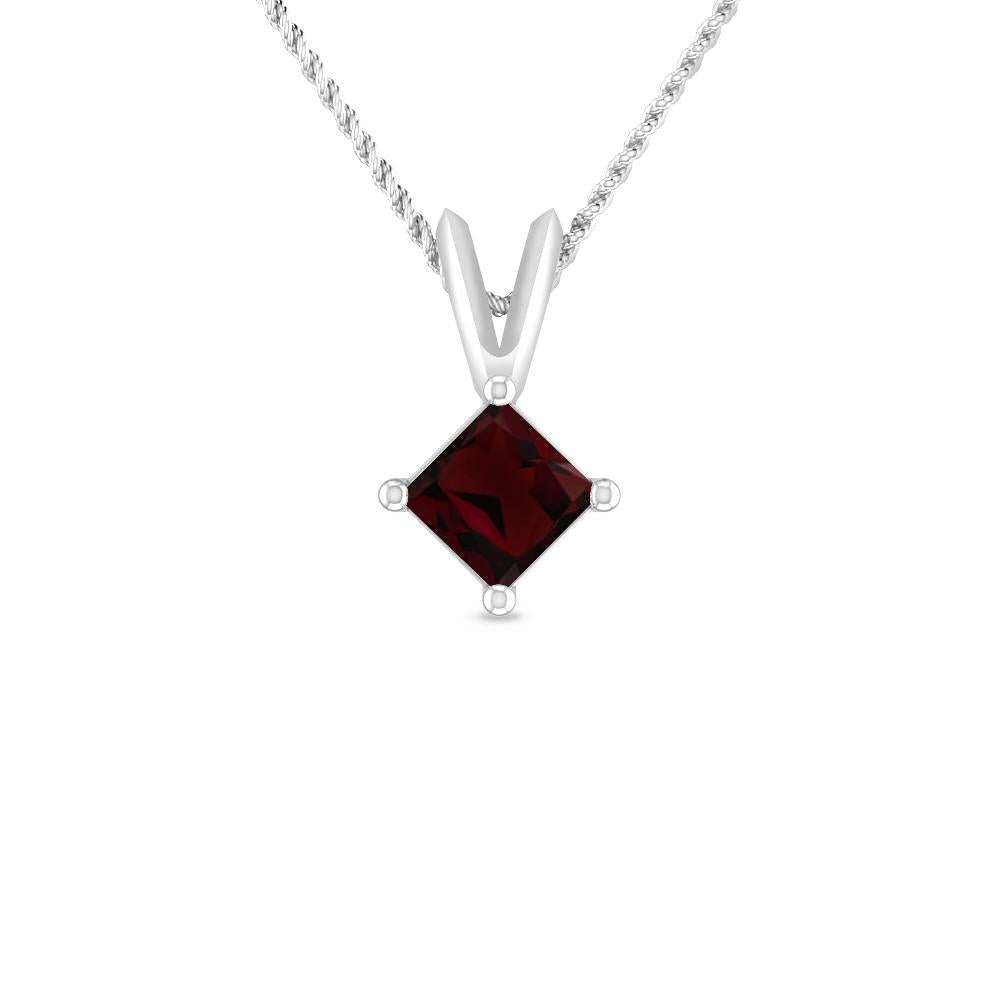 White Gold - Garnet