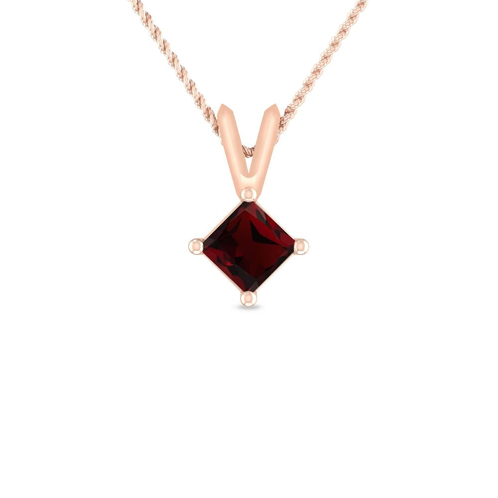 Rose Gold - Garnet