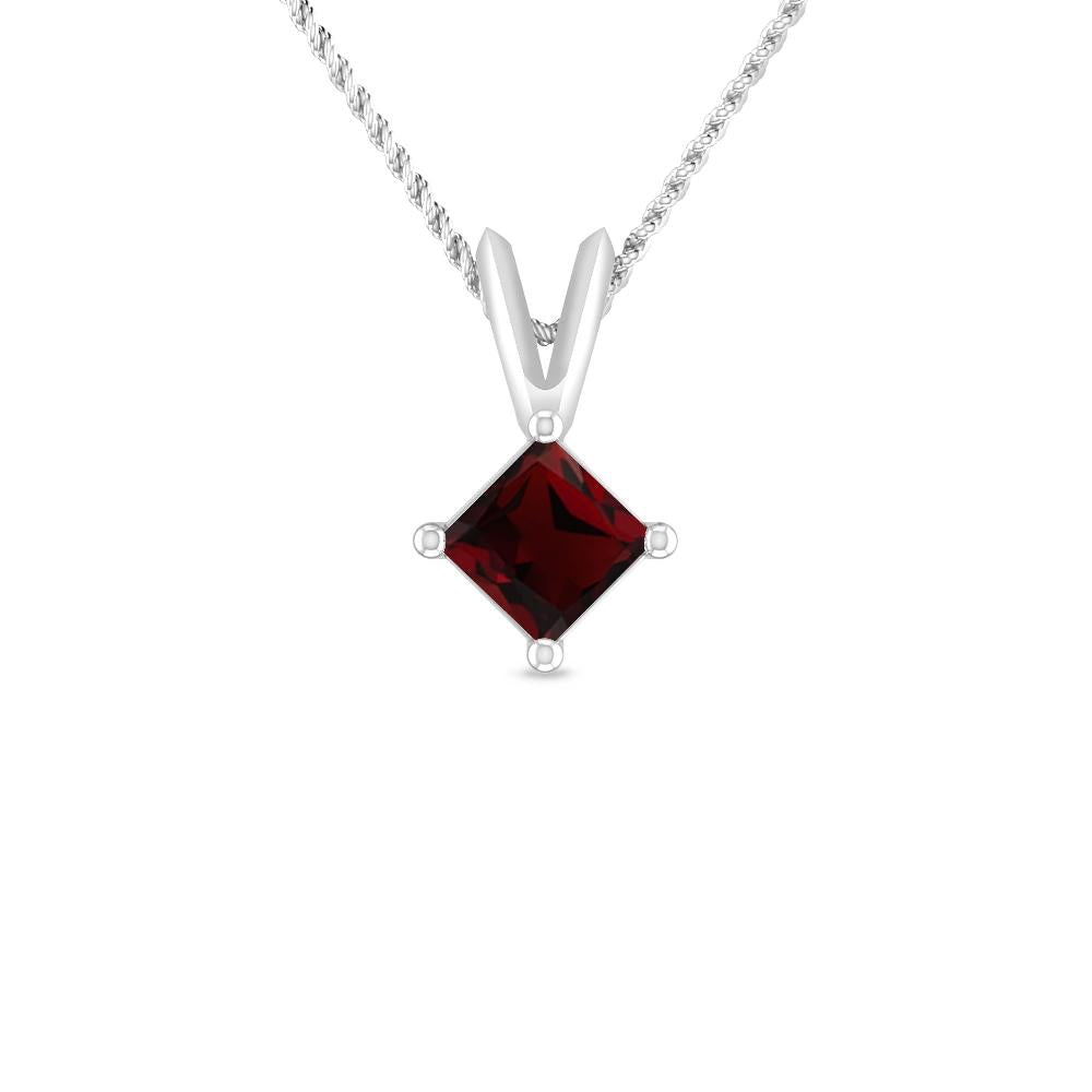 White Gold - Garnet