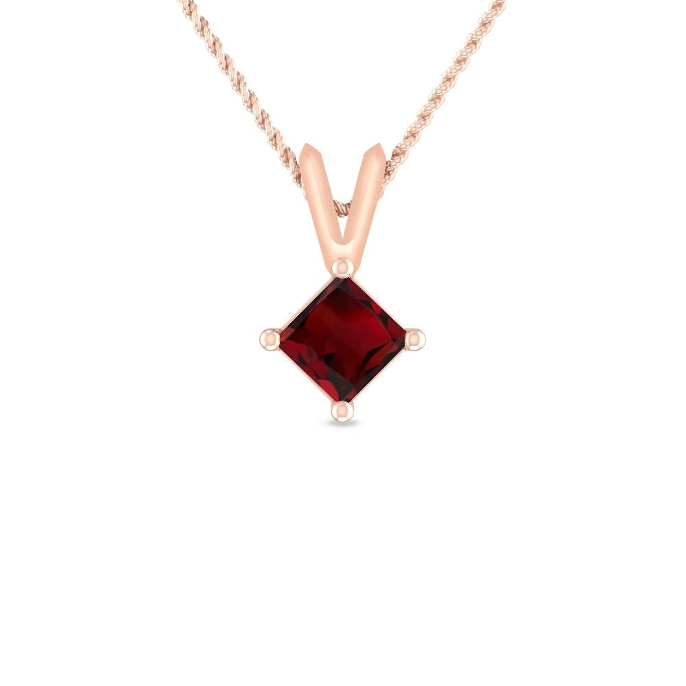 Rose Gold - Garnet