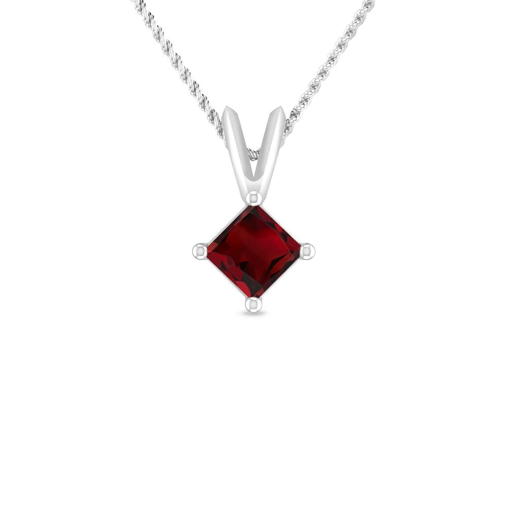 White Gold - Garnet