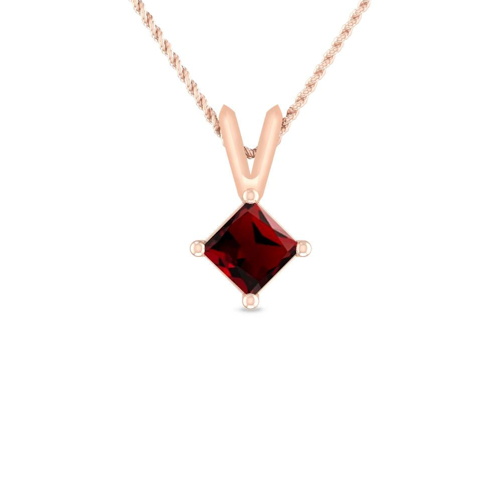 Rose Gold - Garnet