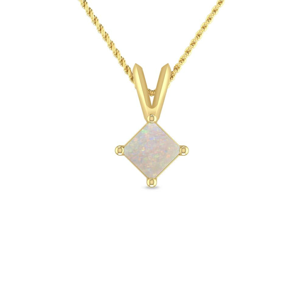 Yellow Gold - Opal