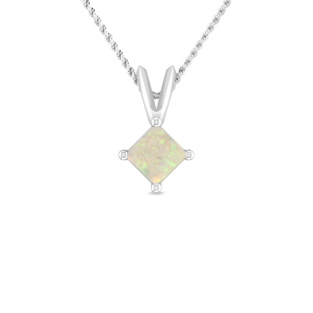 White Gold - Opal