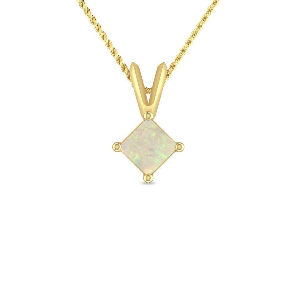 Yellow Gold - Opal