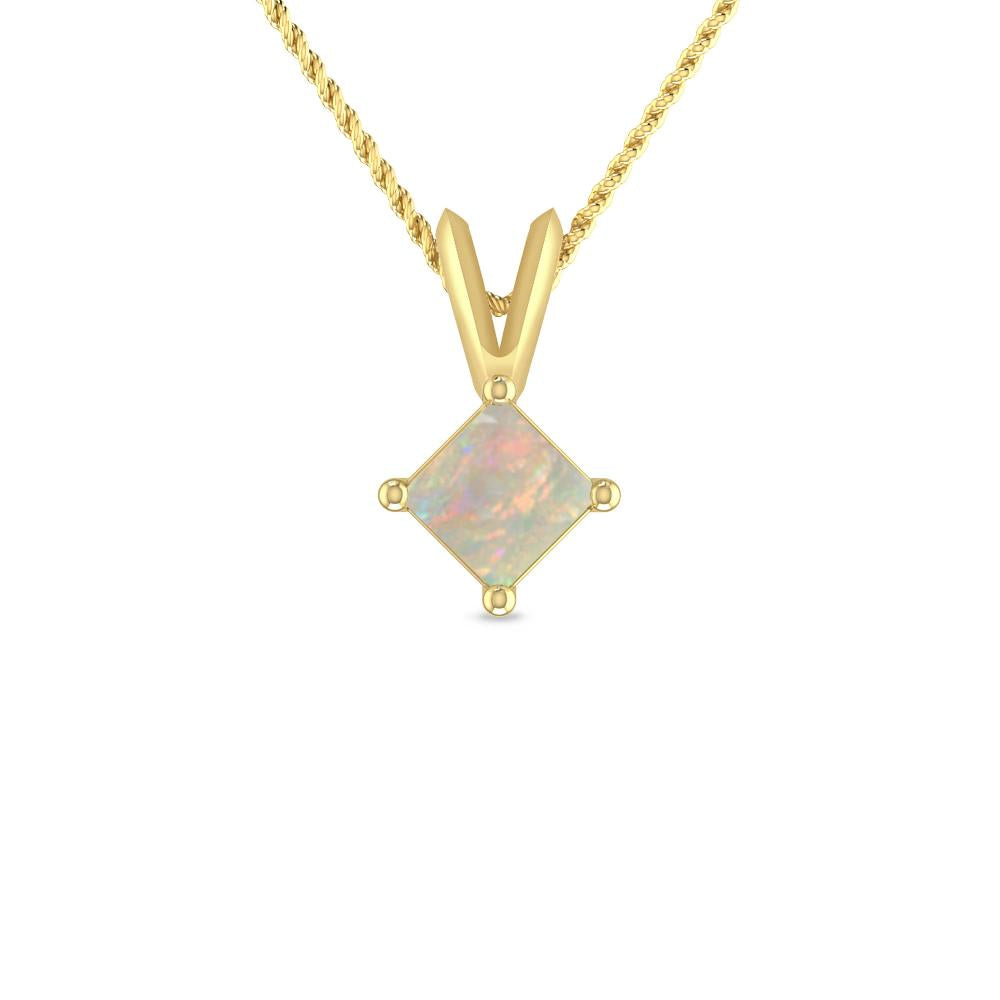 Yellow Gold - Opal