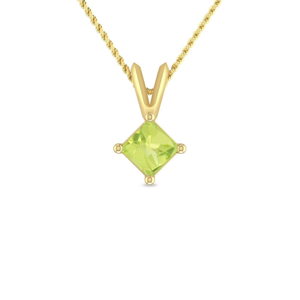 Yellow Gold - Peridot