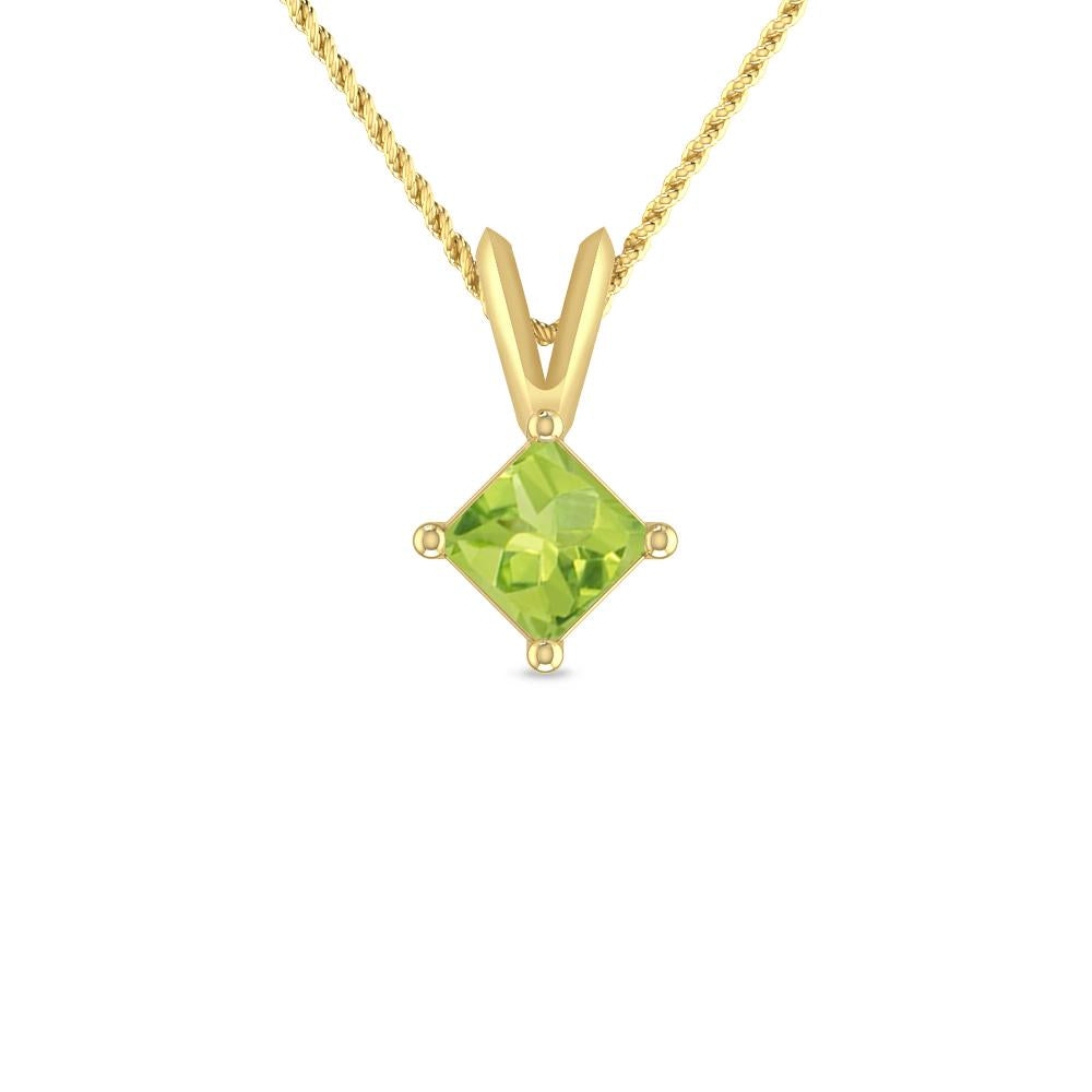 Yellow Gold - Peridot