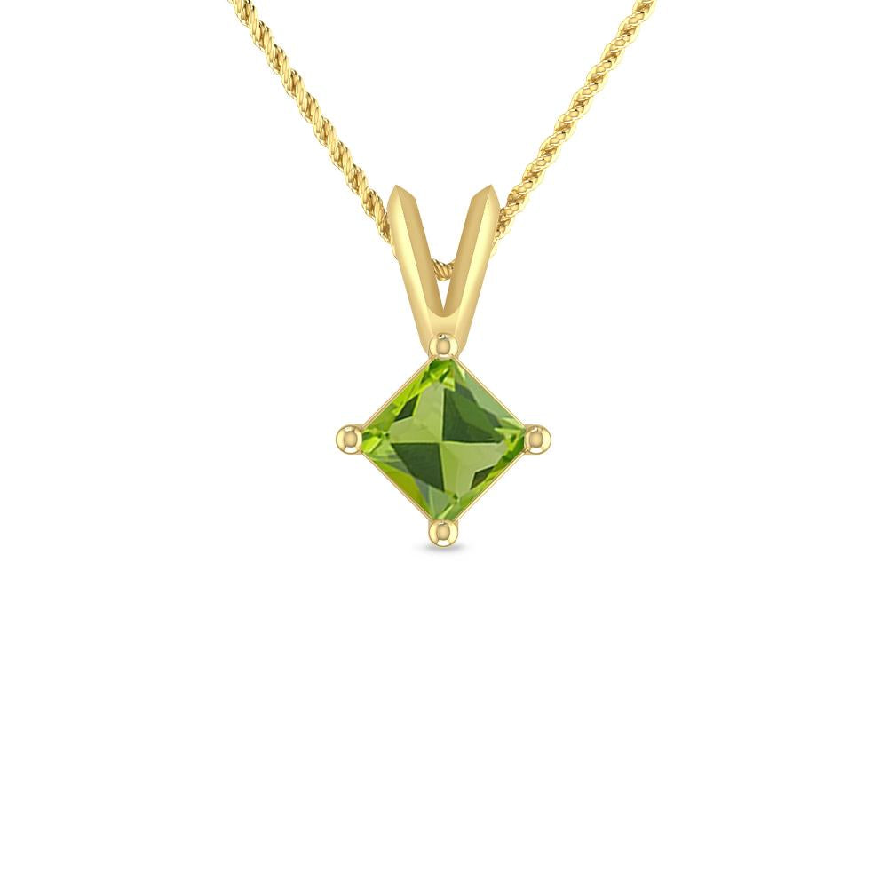 Yellow Gold - Peridot