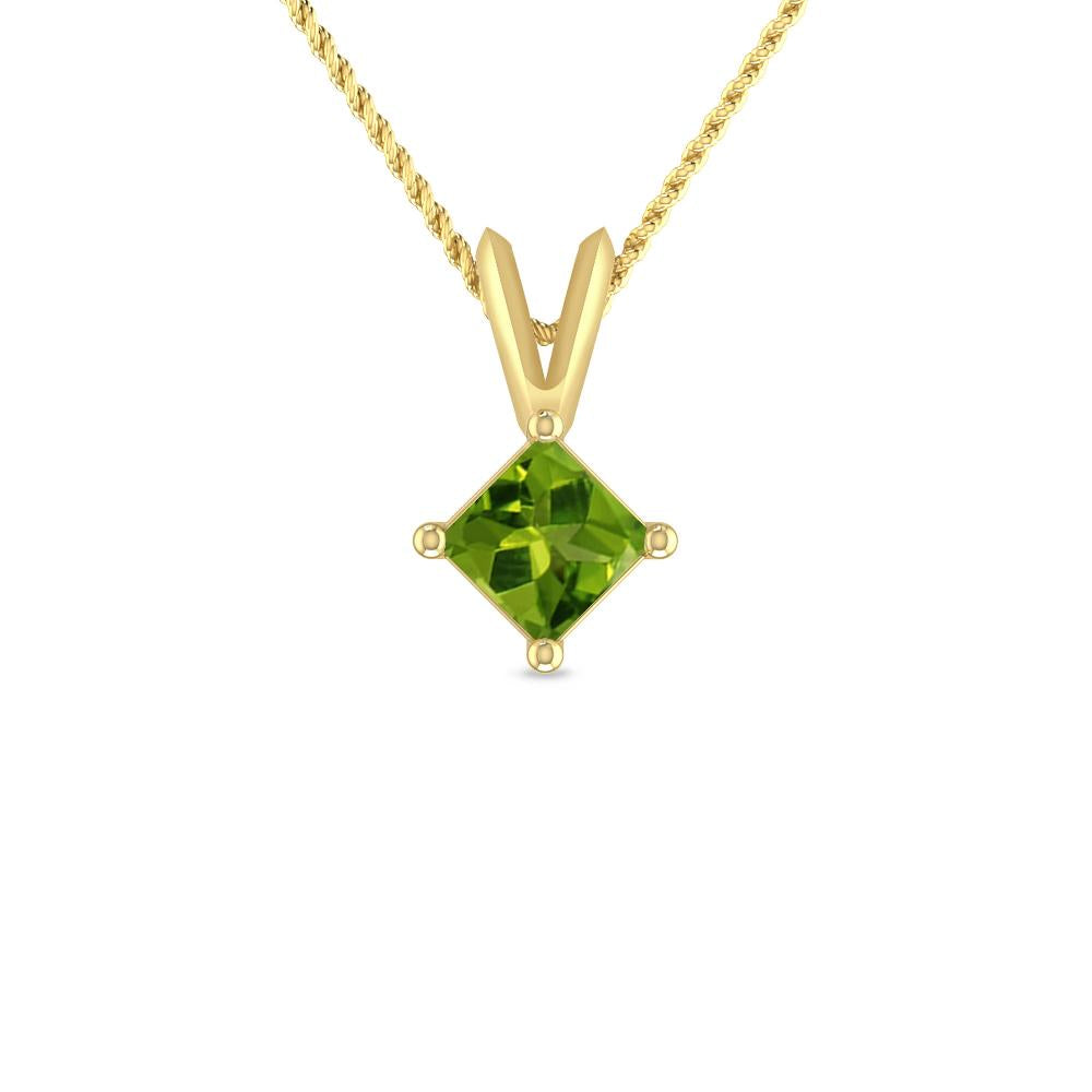 Yellow Gold - Peridot