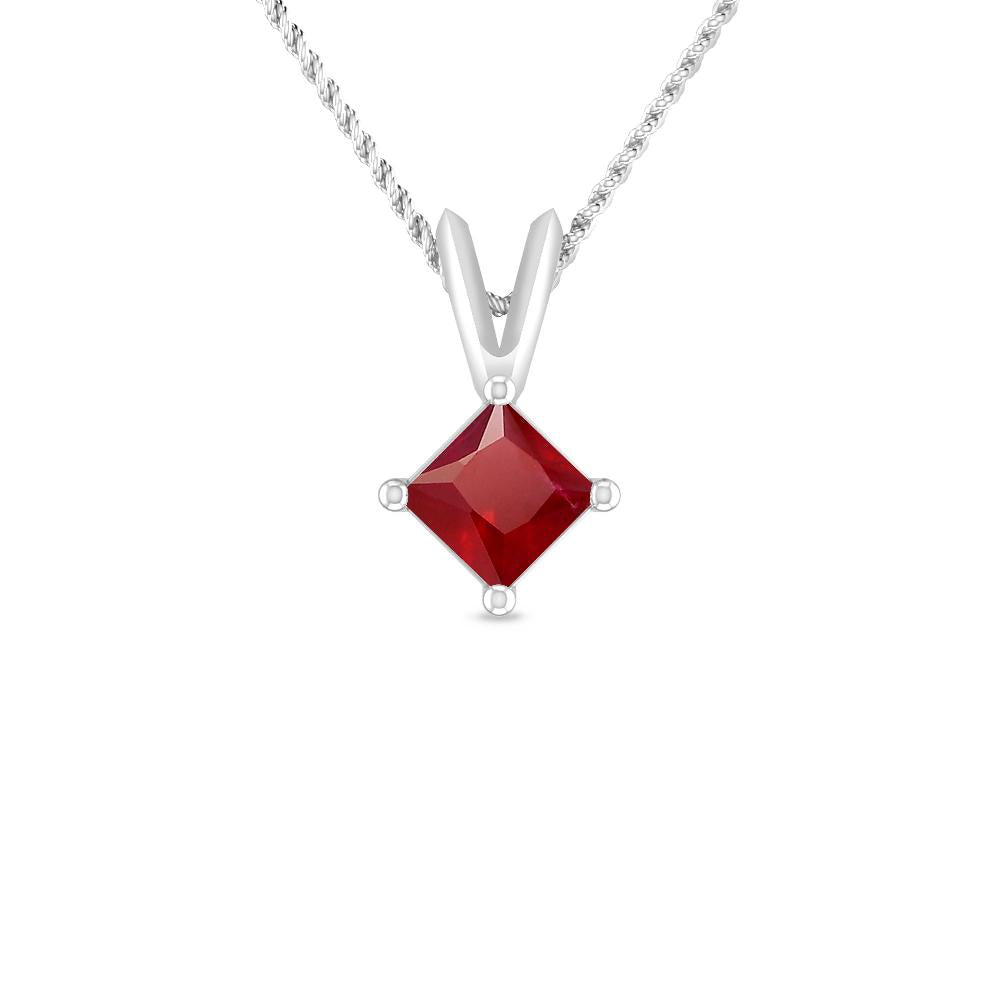 White Gold - Ruby