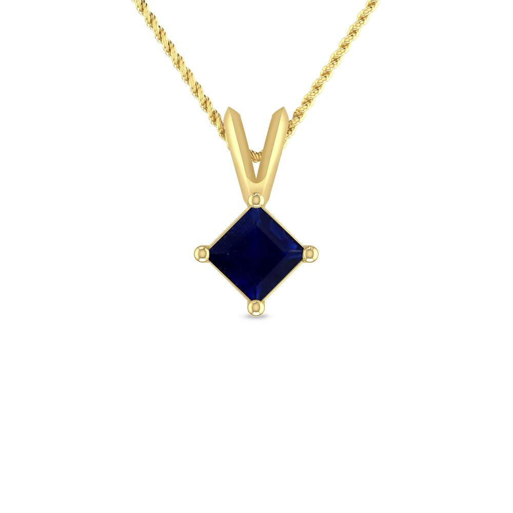 Yellow Gold - Sapphire