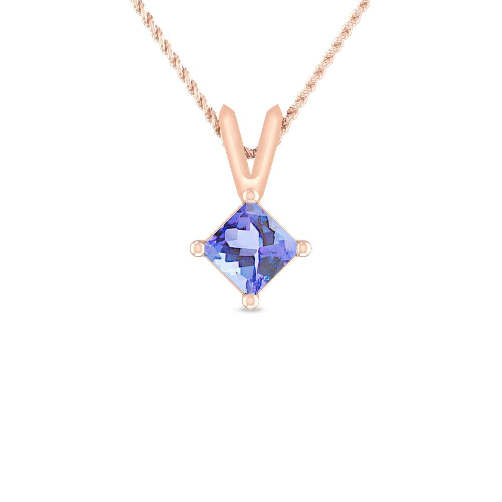 Rose Gold - Tanzanite