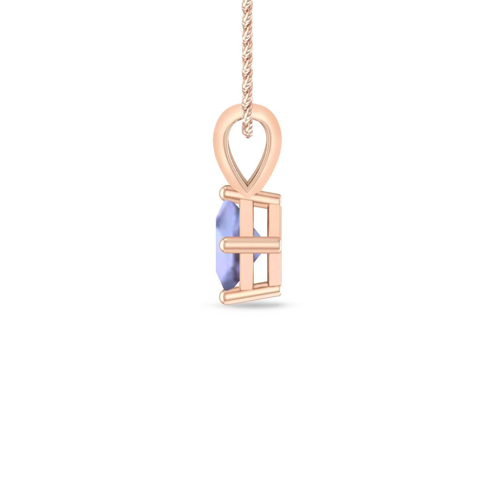 Rose Gold - Tanzanite