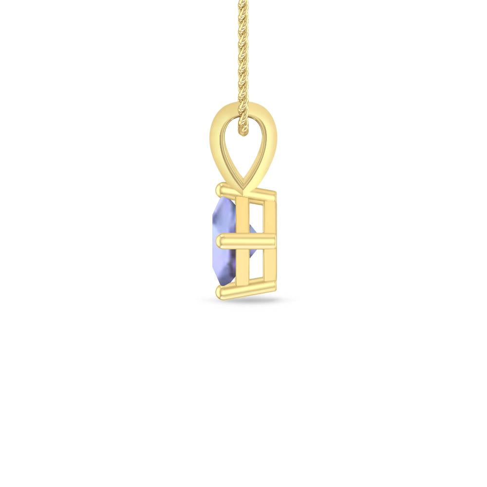 Yellow Gold - Tanzanite