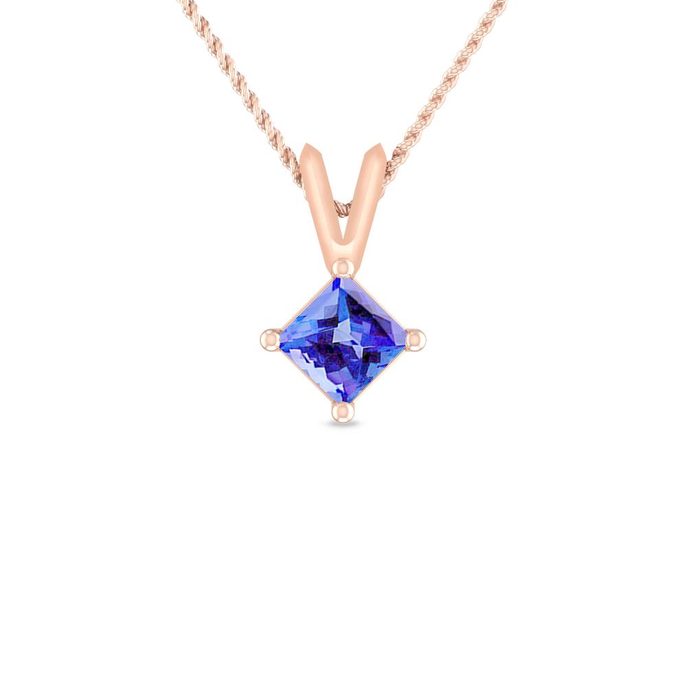 Rose Gold - Tanzanite