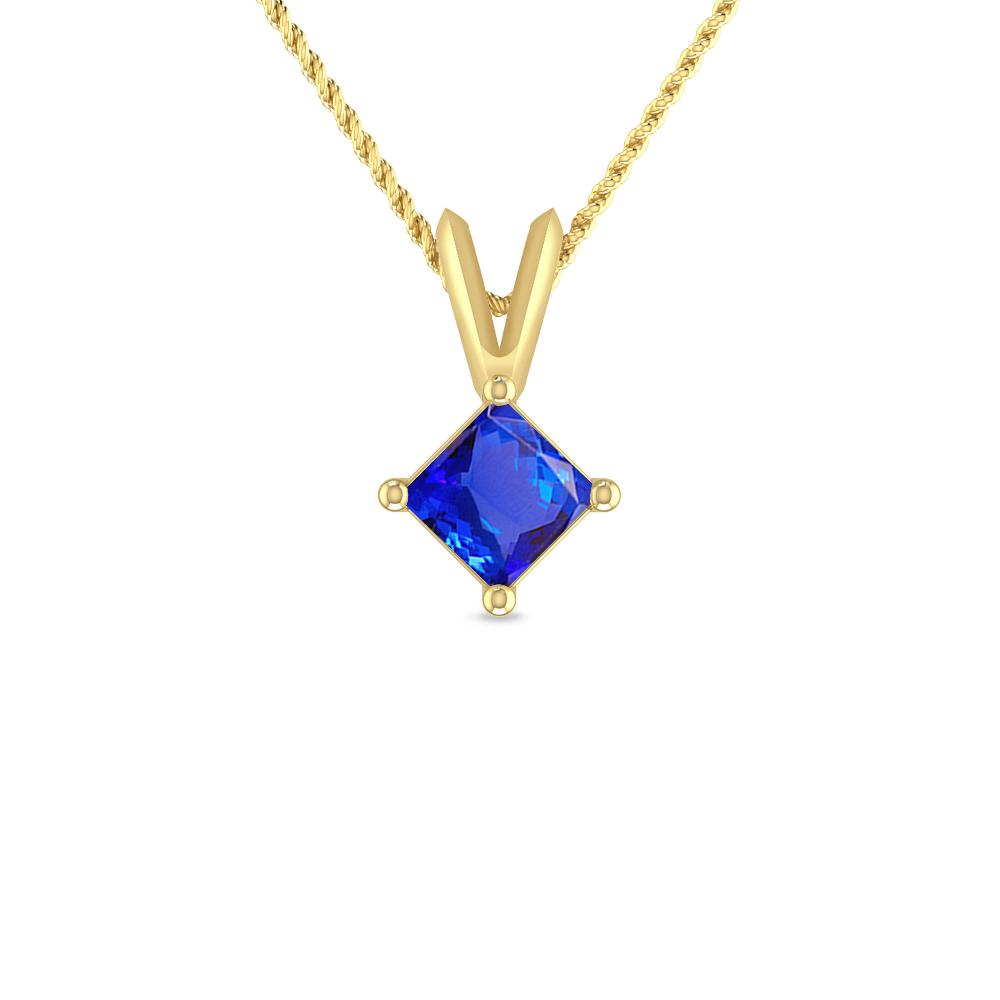 Yellow Gold - Tanzanite