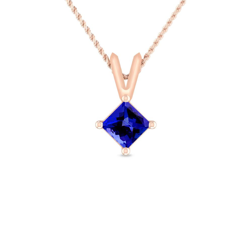 Rose Gold - Tanzanite