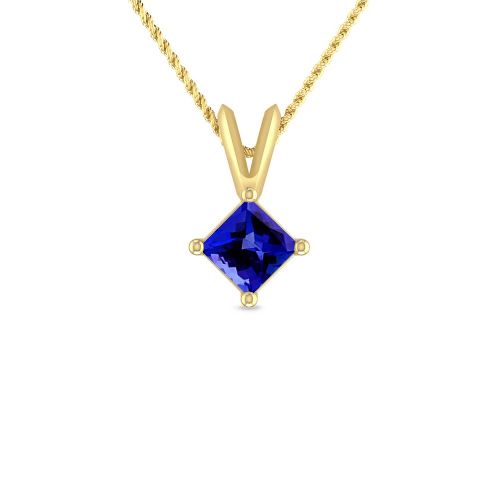 Yellow Gold - Tanzanite