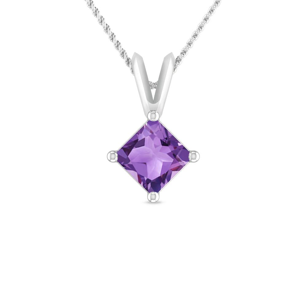 White Gold - Amethyst