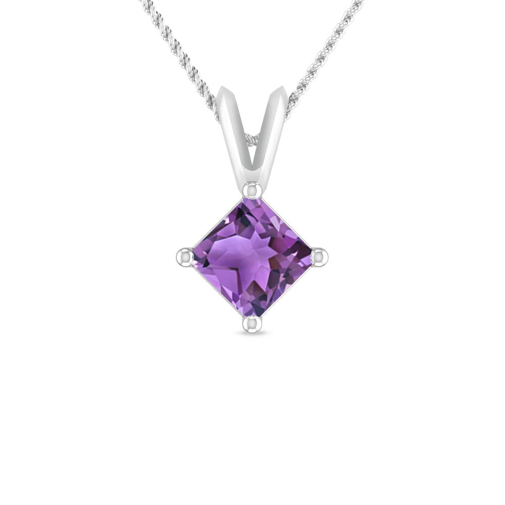 White Gold - Amethyst