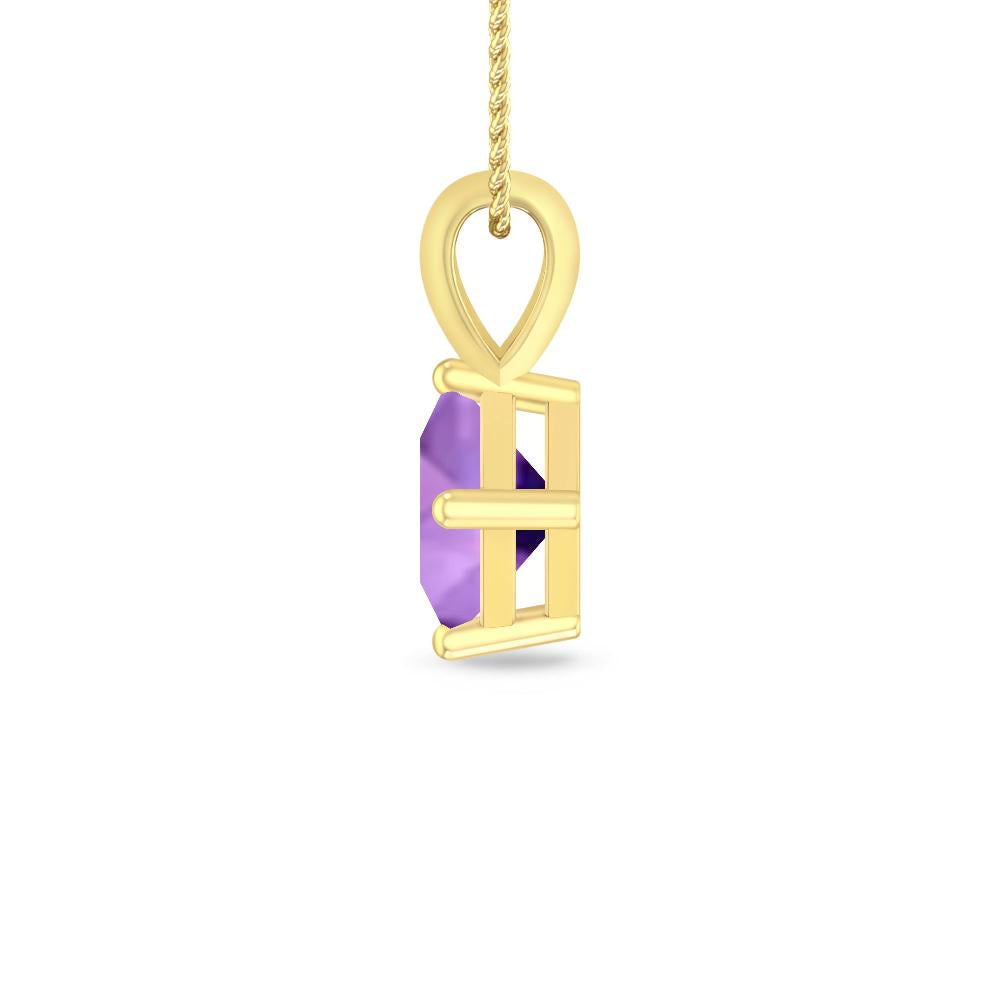 Yellow Gold - Amethyst