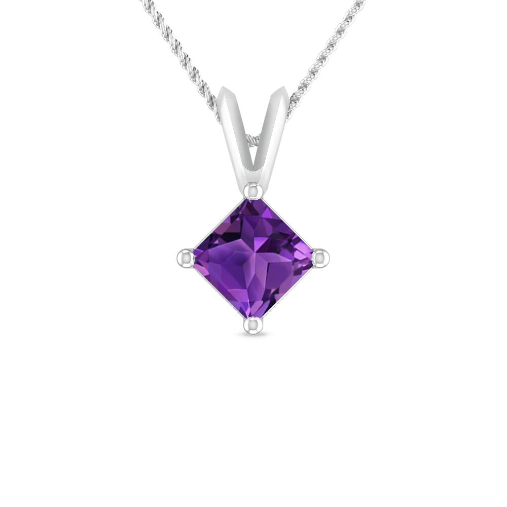 White Gold - Amethyst