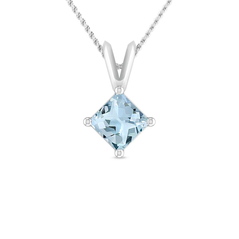 White Gold - Aquamarine