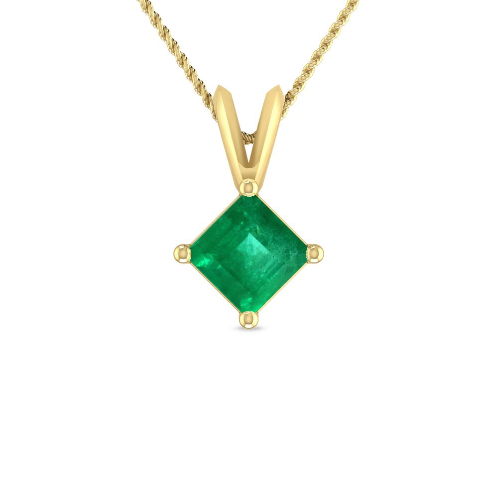 Yellow Gold - Emerald