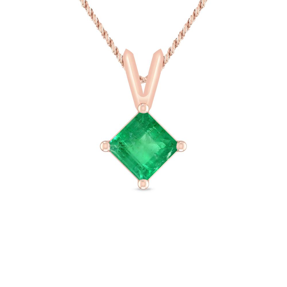 Rose Gold - Emerald