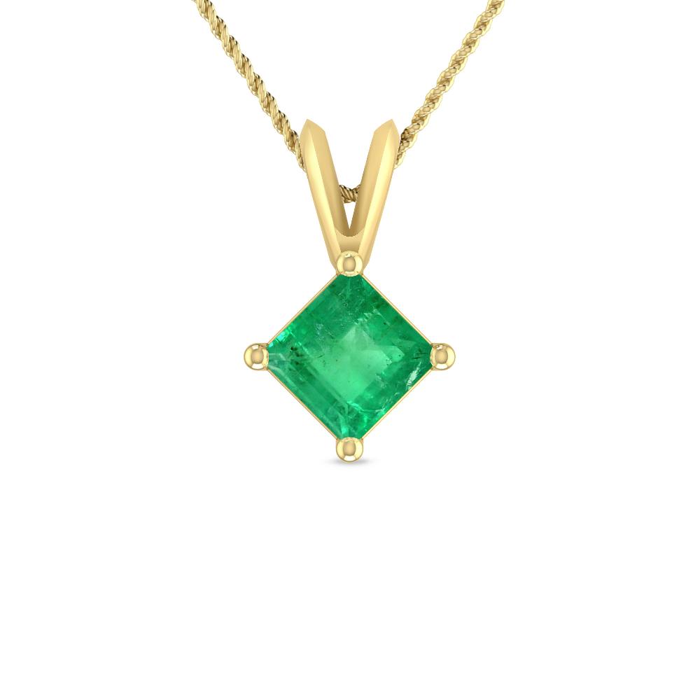 Yellow Gold - Emerald