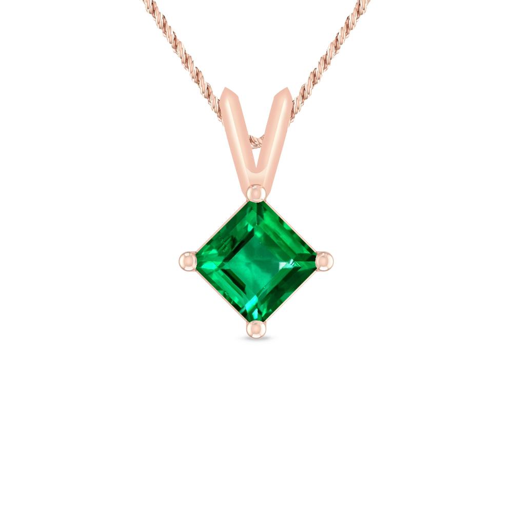 Rose Gold - Emerald