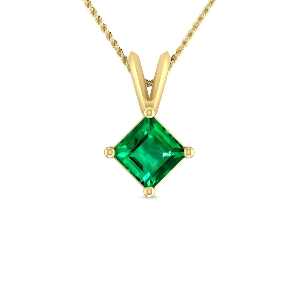 Yellow Gold - Emerald