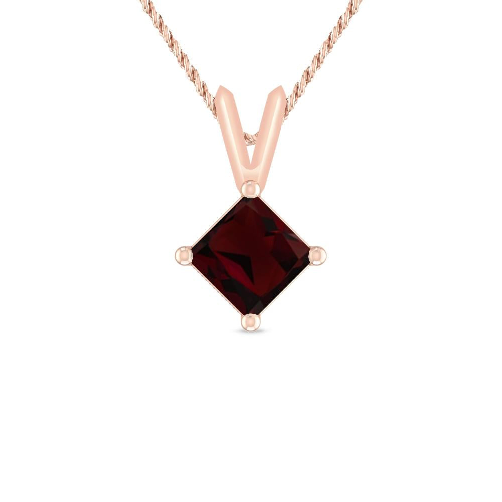 Rose Gold - Garnet