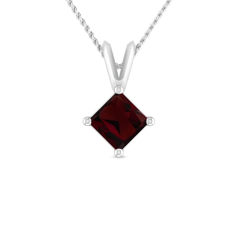 White Gold - Garnet