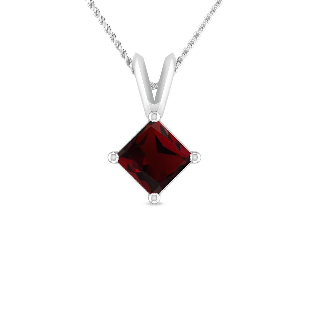 White Gold - Garnet