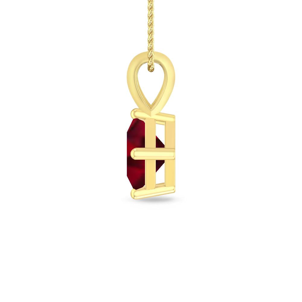 Yellow Gold - Garnet