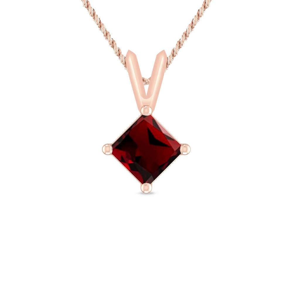 Rose Gold - Garnet