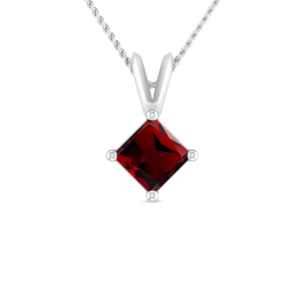 White Gold - Garnet