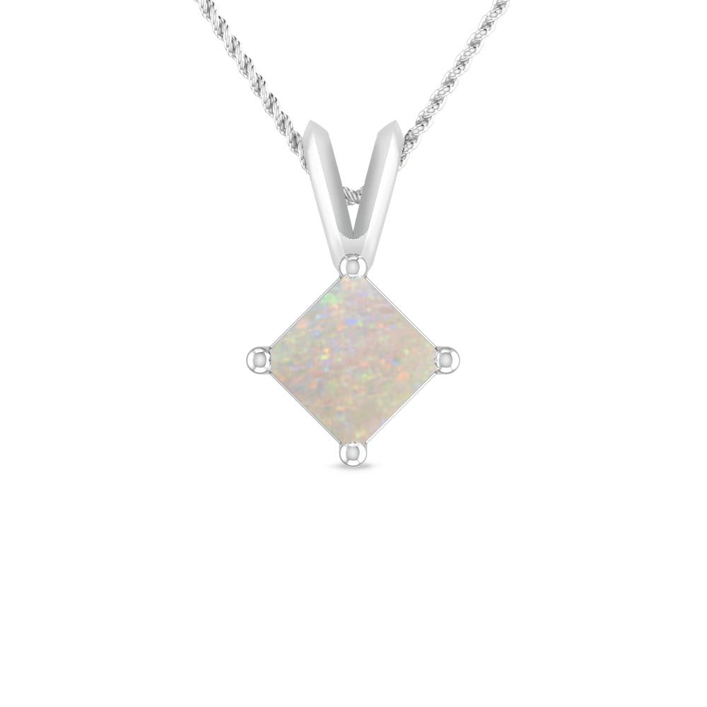 White Gold - Opal