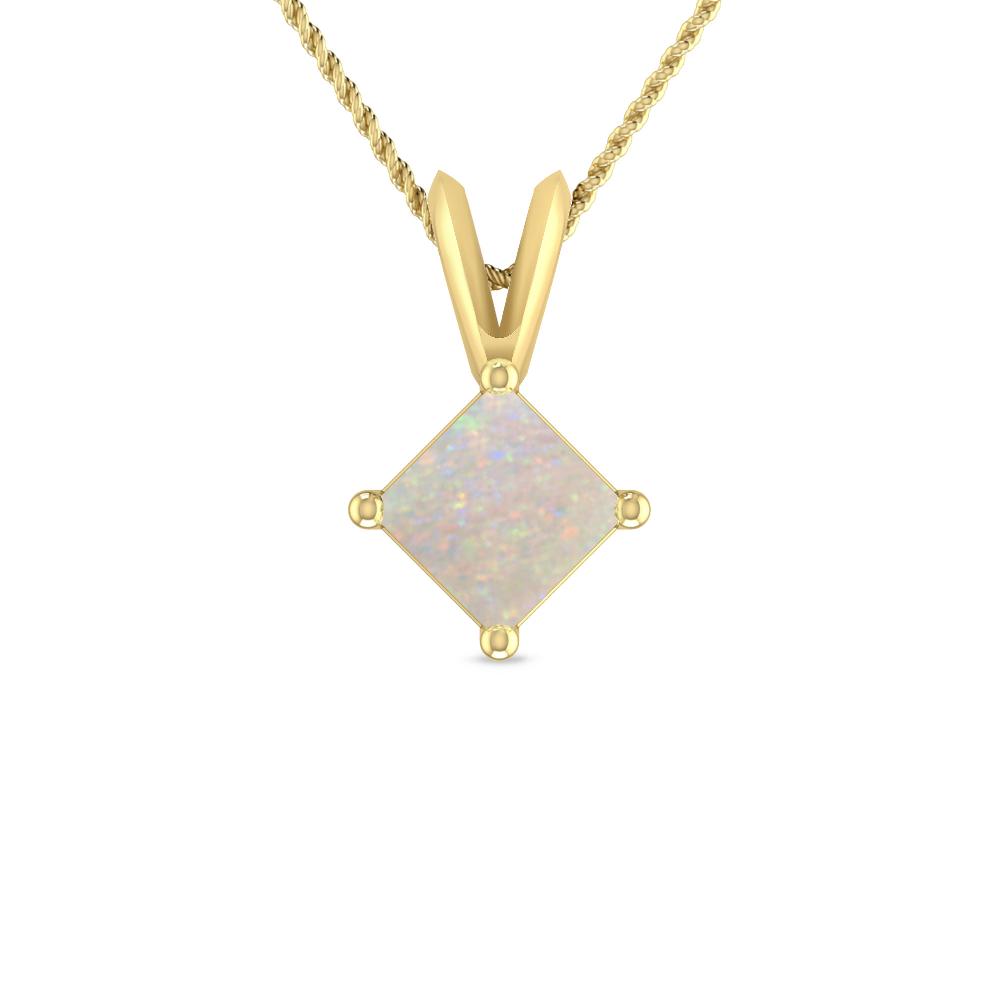 Yellow Gold - Opal