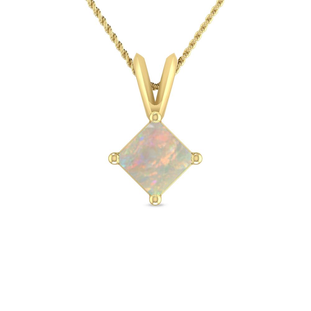 Yellow Gold - Opal