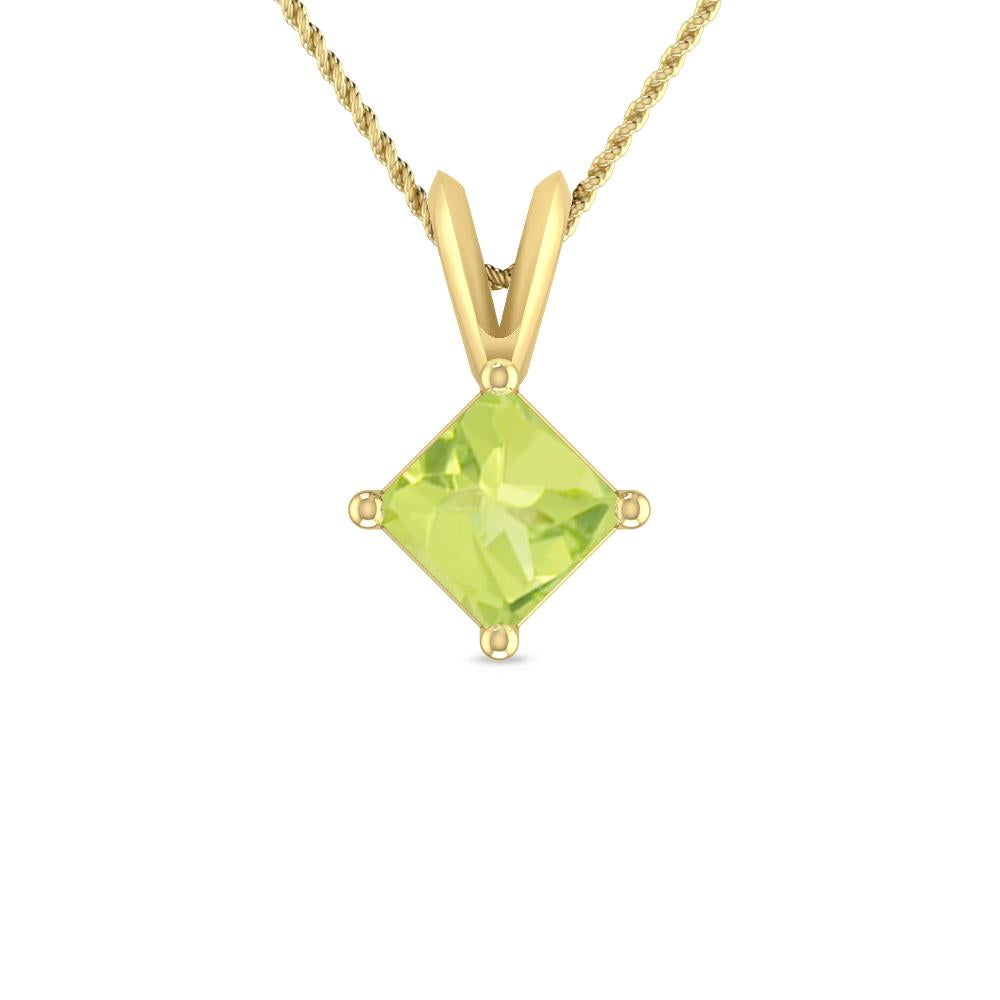 Yellow Gold - Peridot