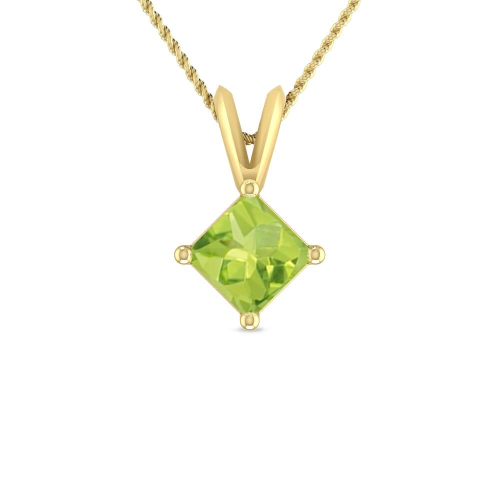 Yellow Gold - Peridot