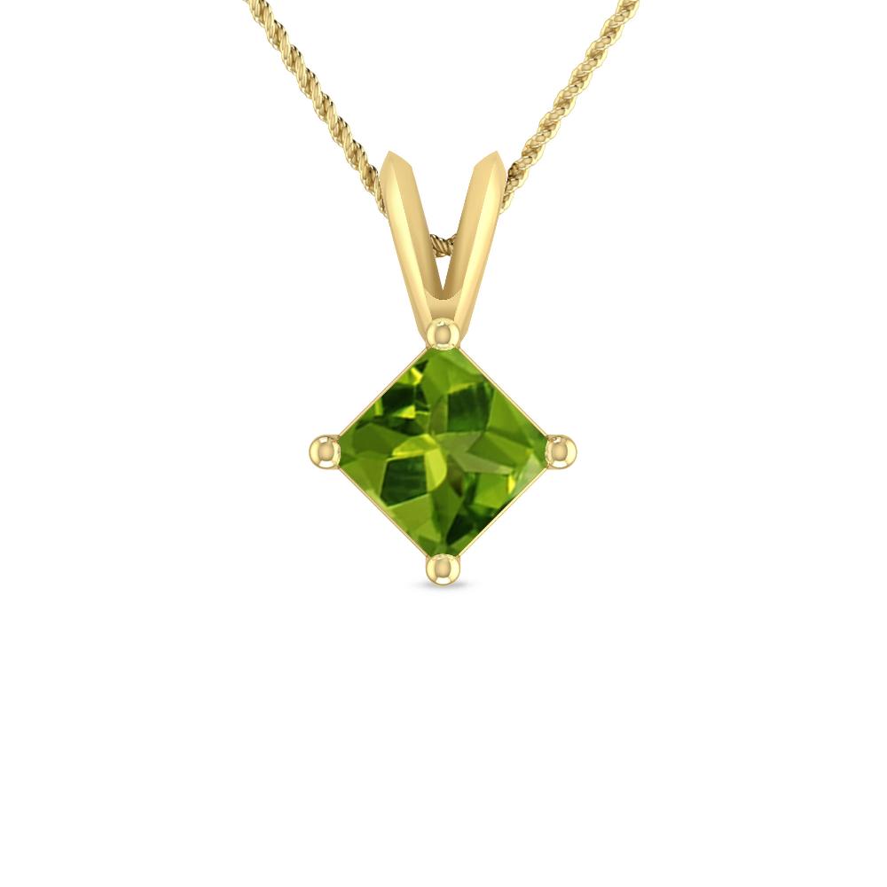 Yellow Gold - Peridot