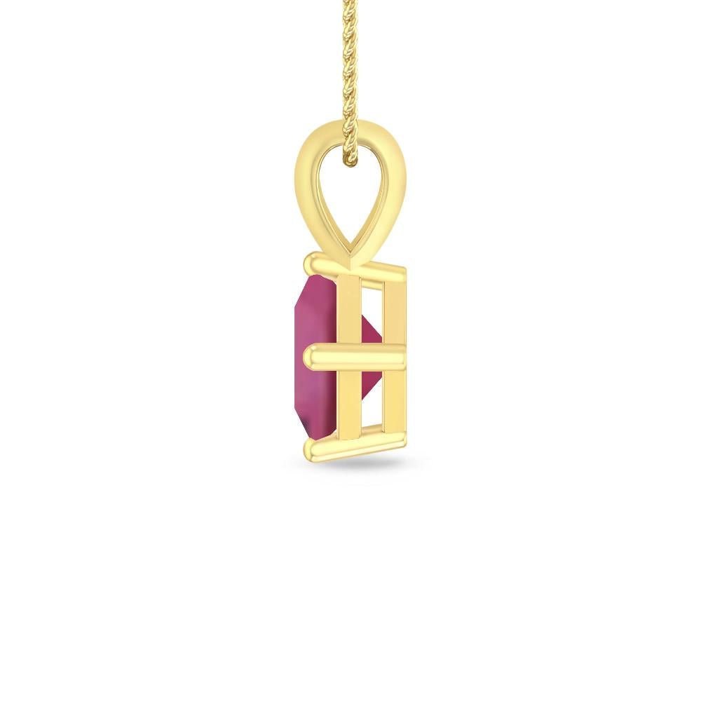 Yellow Gold - Pink Tourmaline